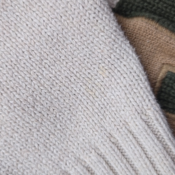 Gymboree boys 18-24m bear in scarf by cabin sweater fall happy winter tree cute - Picture 6 of 6